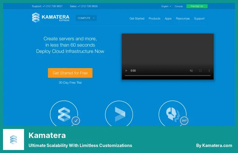 Kamatera - 無限のカスタマイズによる究極のスケーラビリティ
