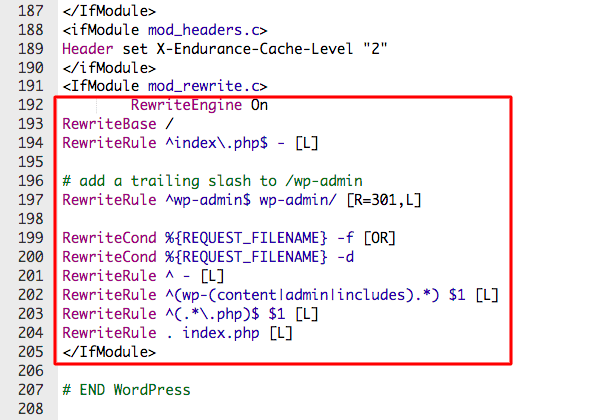 configuración multisitio en archivo htaccess