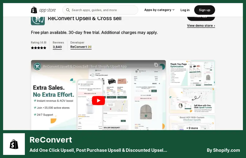 ReConvert – Hinzufügen von One-Click-Upsells, Upsells nach dem Kauf und ermäßigten Upsells