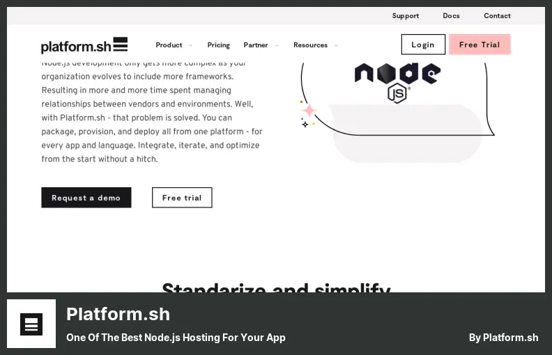 Platform.sh - Uma das melhores hospedagens Node.js para seu aplicativo