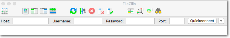 filezilla 快速連接