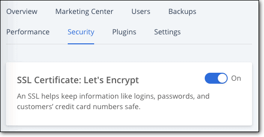 certificat ssl bluehost activer