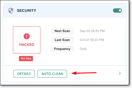 使用 malcare auto-clean 清理 WordPress SQL 注入攻击