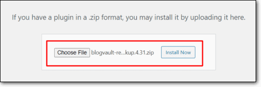 Plugin hochladen
