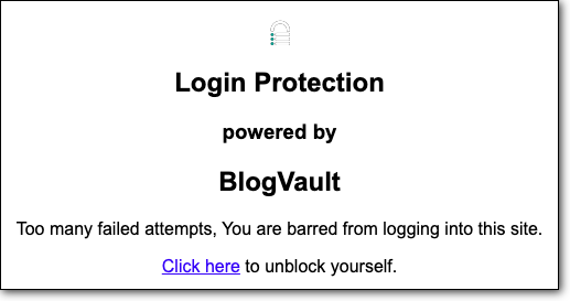 Perlindungan Login Dari BV