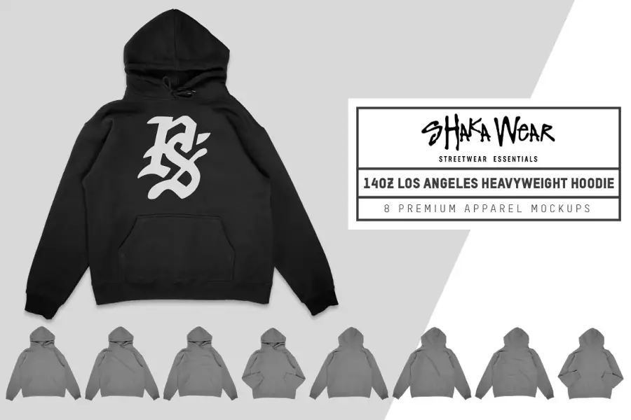 Shaka Wear 14oz 重量级连帽衫 -