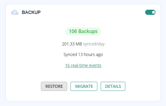 blogvault WordPress バックアッププラグイン