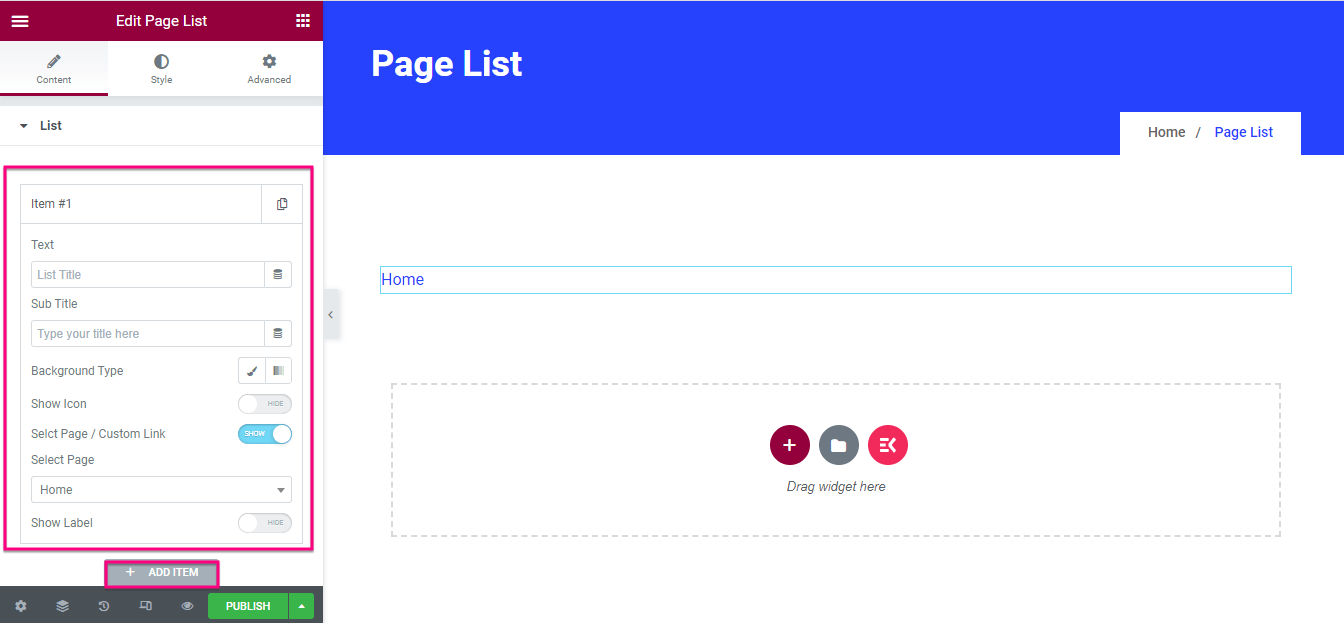 Cómo crear una lista de páginas en WordPress