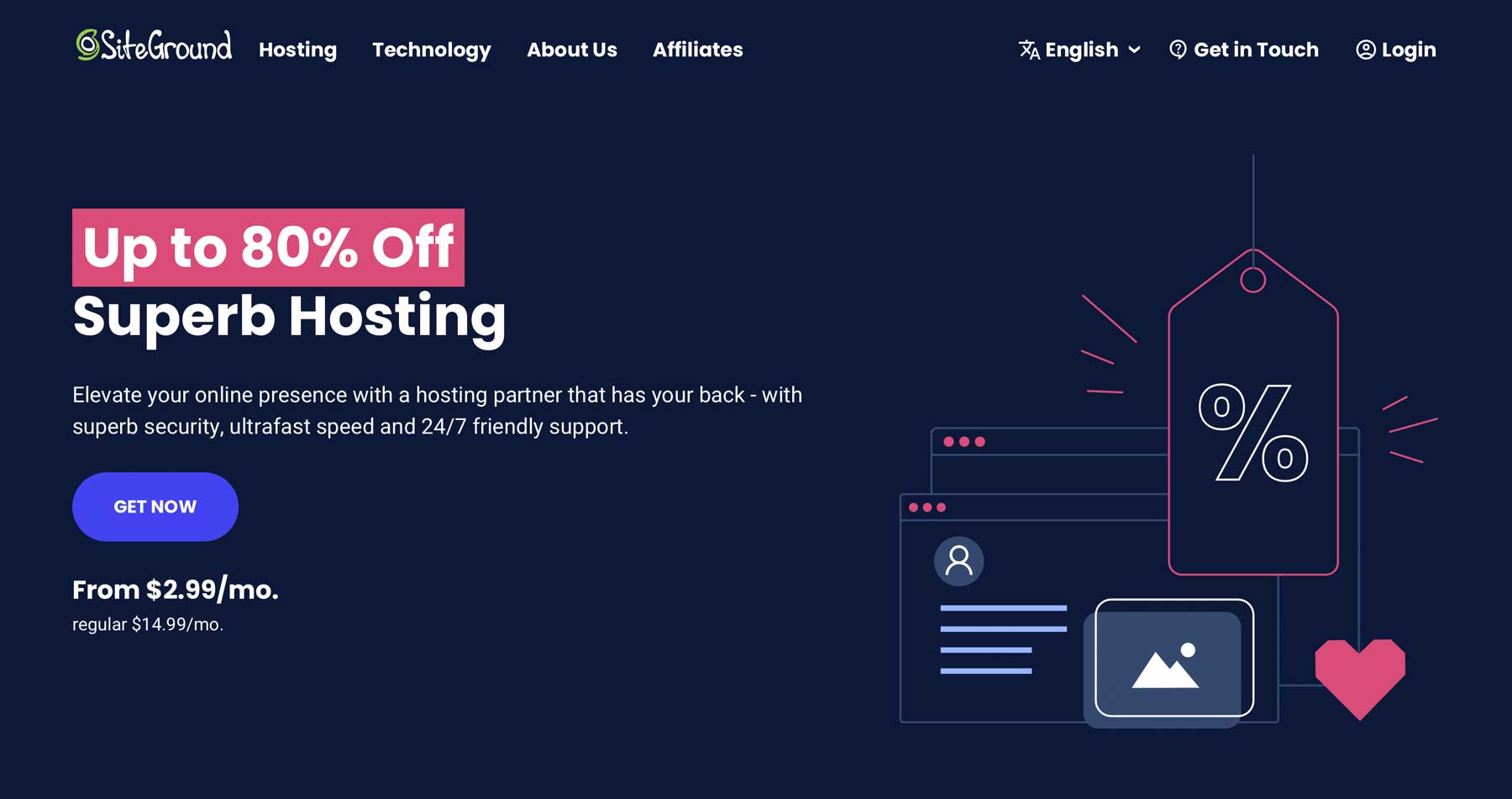 SiteGround billiges WordPress-Hosting