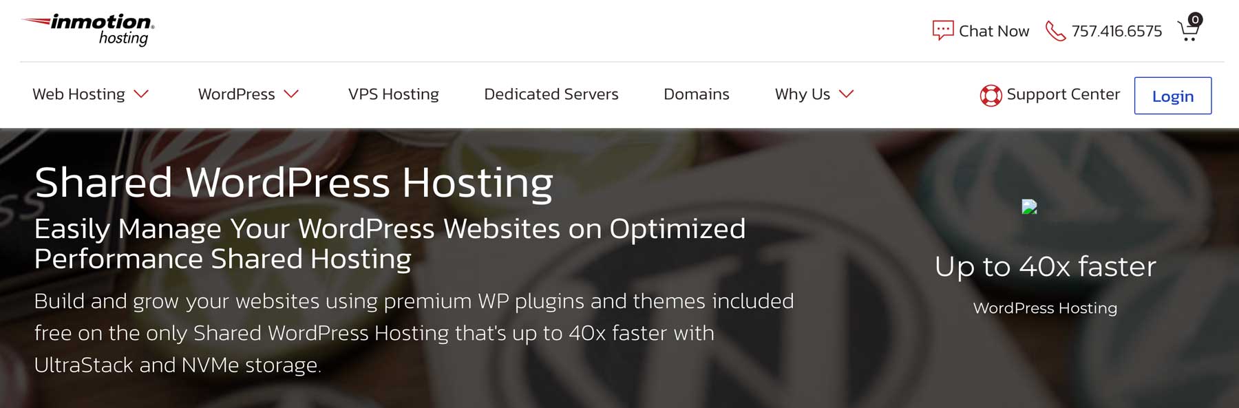 InMotion billiges WordPress-Hosting