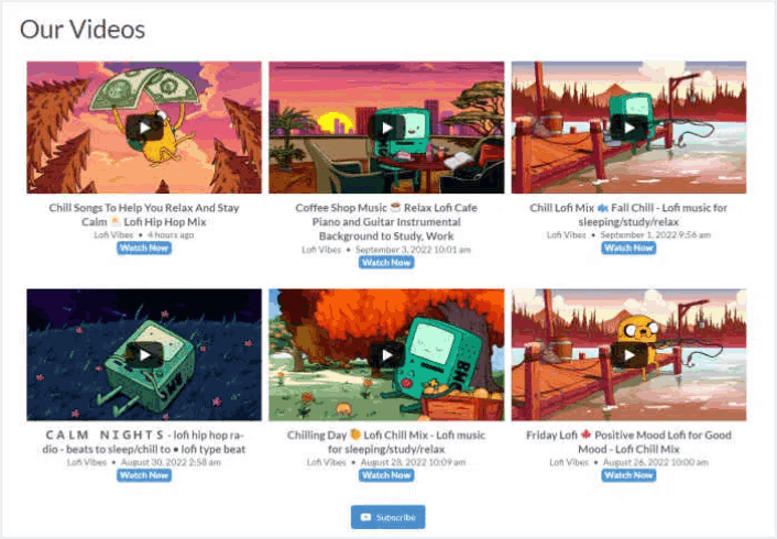 Feed YouTube Live Stream pe WordPress