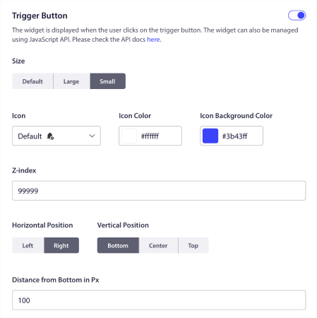Abonelik Widget Tetikleme Düğmesi