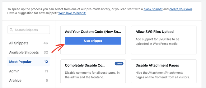 addcustomcodesnippet SeedProd Add a custom code snippet in WPCode