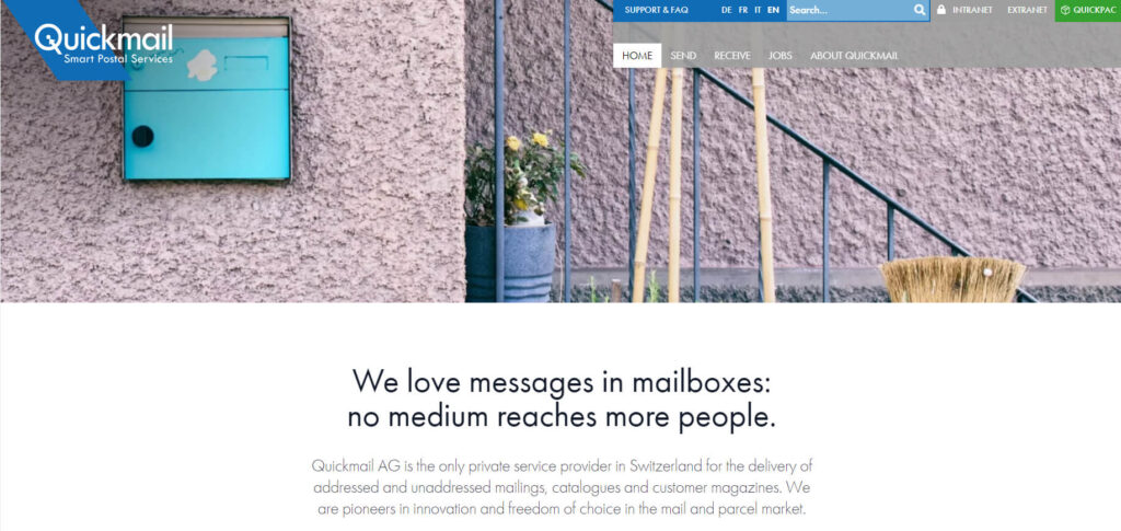 QuickMail : plate-forme de marketing par e-mail froid