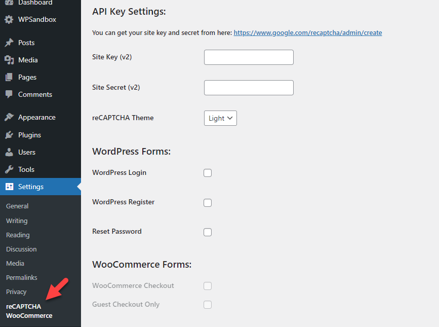 pengaturan plugin