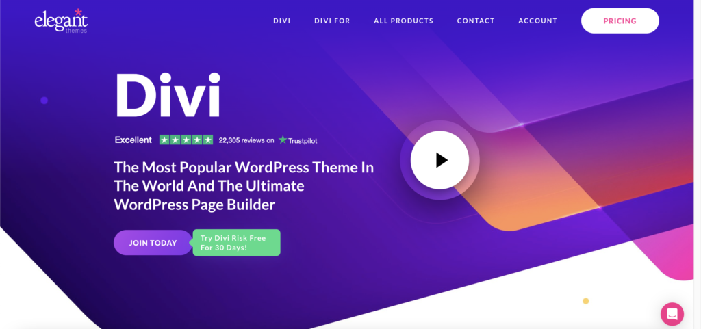 Divi — мобильные темы WordPress
