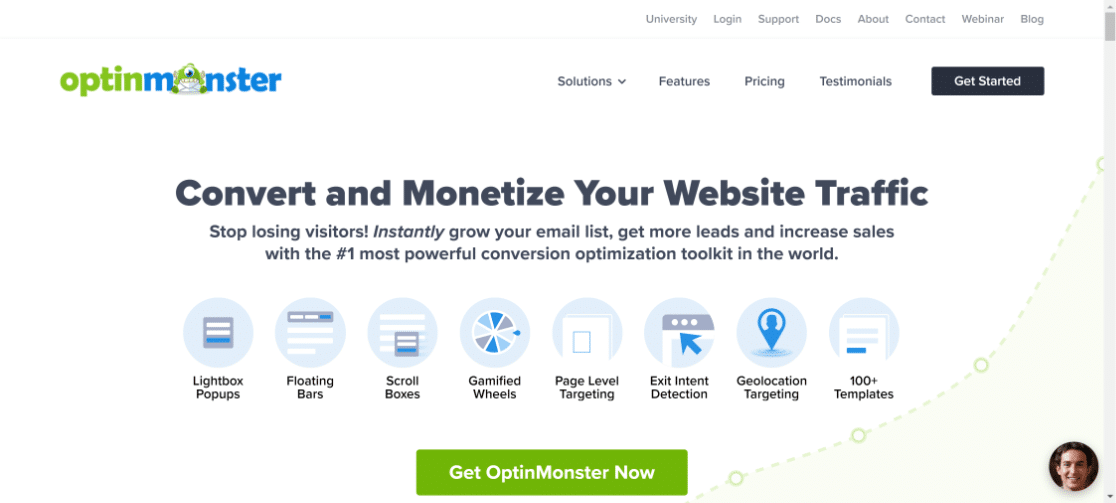 OptinMonster for A/B testing