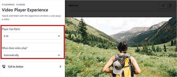 Настройка видеоплеера Customize video player experience