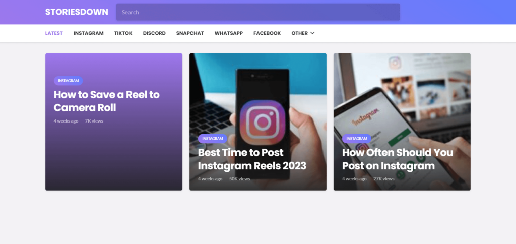 StoriesDown: Picuki'ye Bir Alternatif