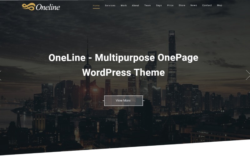 物流会社向けの 13 以上のベスト WordPress テーマ 1 Oneline
