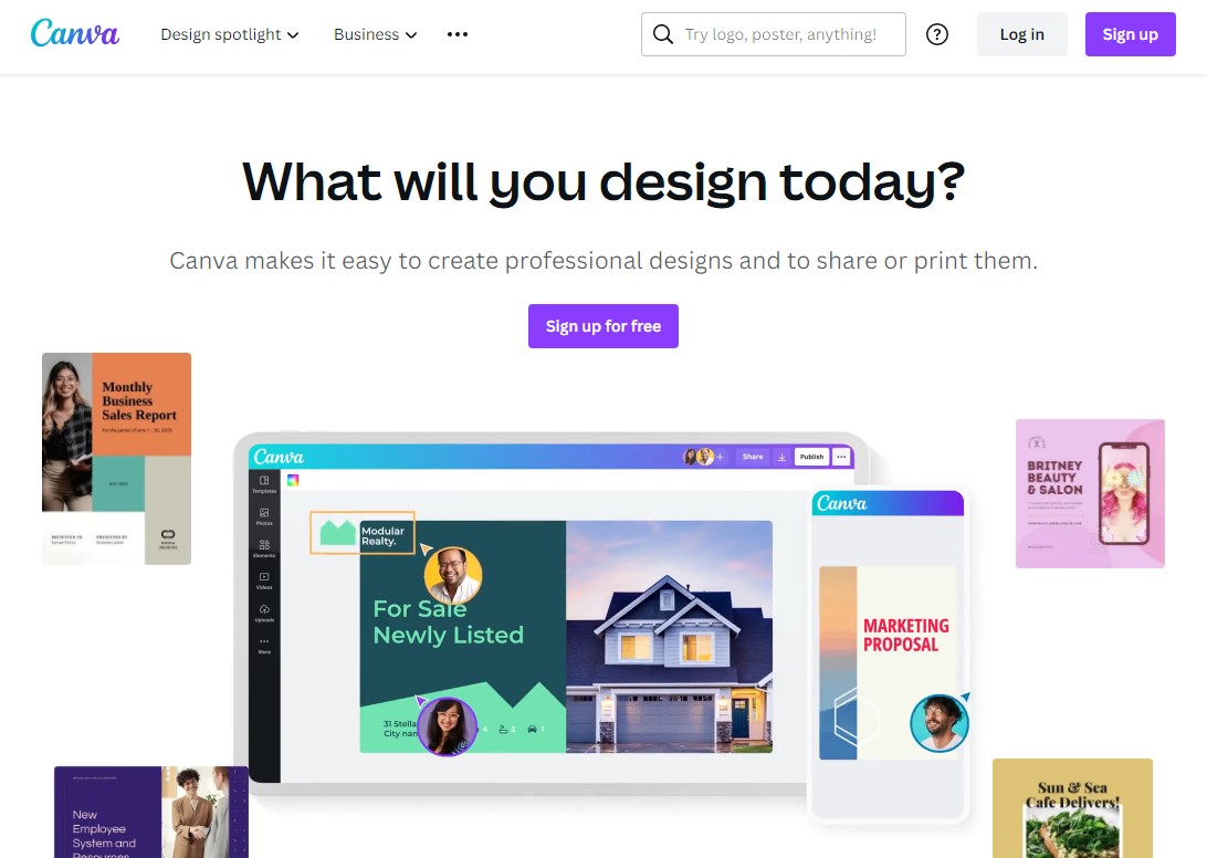 Canva: Blogger için Ücretsiz Tasarım Aracı
