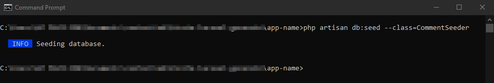 Zainicjowanie bazy danych powiodło się