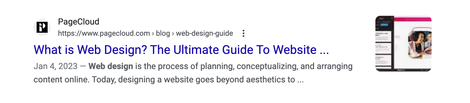exemplo de meta descrição abreviada shortened meta description example