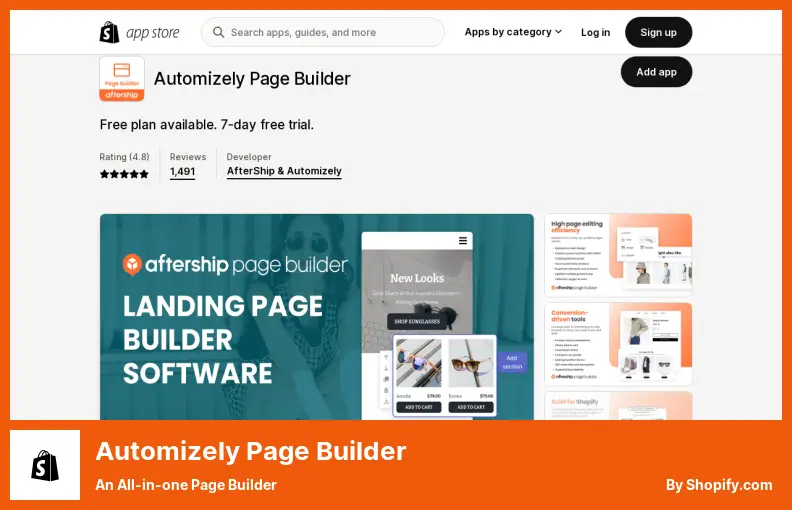 Automizely Page Builder: un generatore di pagine all-in-one