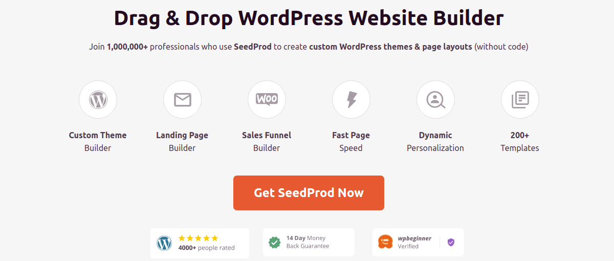 SeeProd WordPress 유지 관리 모드 플러그인