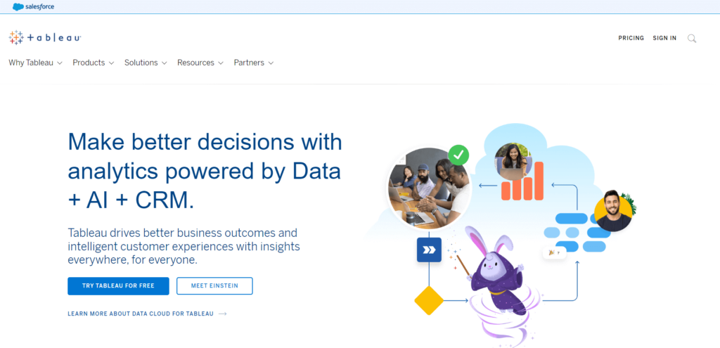 Tableau: أداة تحليلات إحصائية للأعمال