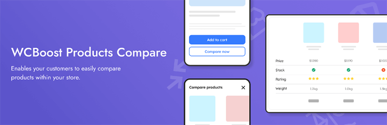 8 WordPress 2023을 위한 최고의 제품 비교 플러그인 7 wcboost product compare 21