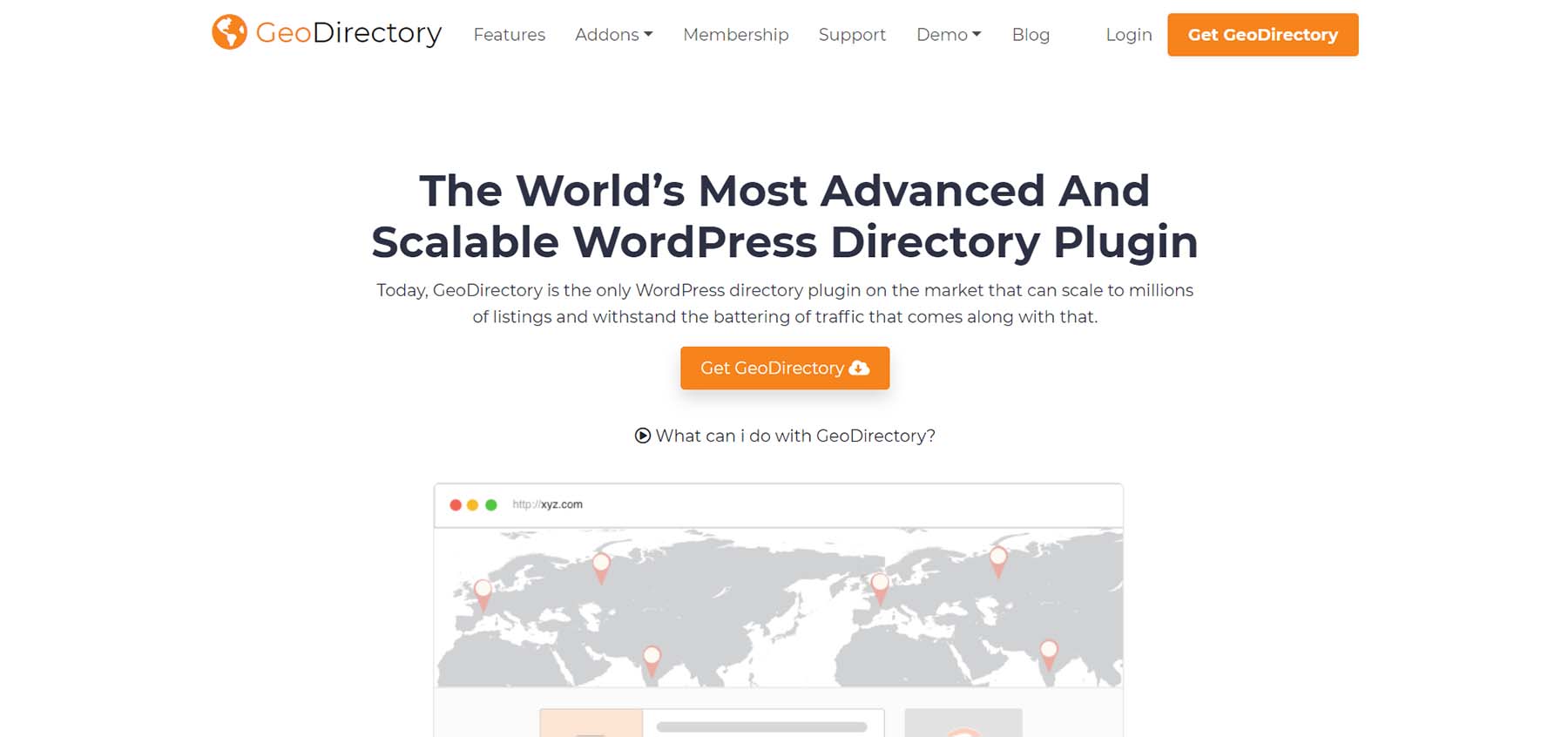 Plugin d'annuaire GeoDirectory