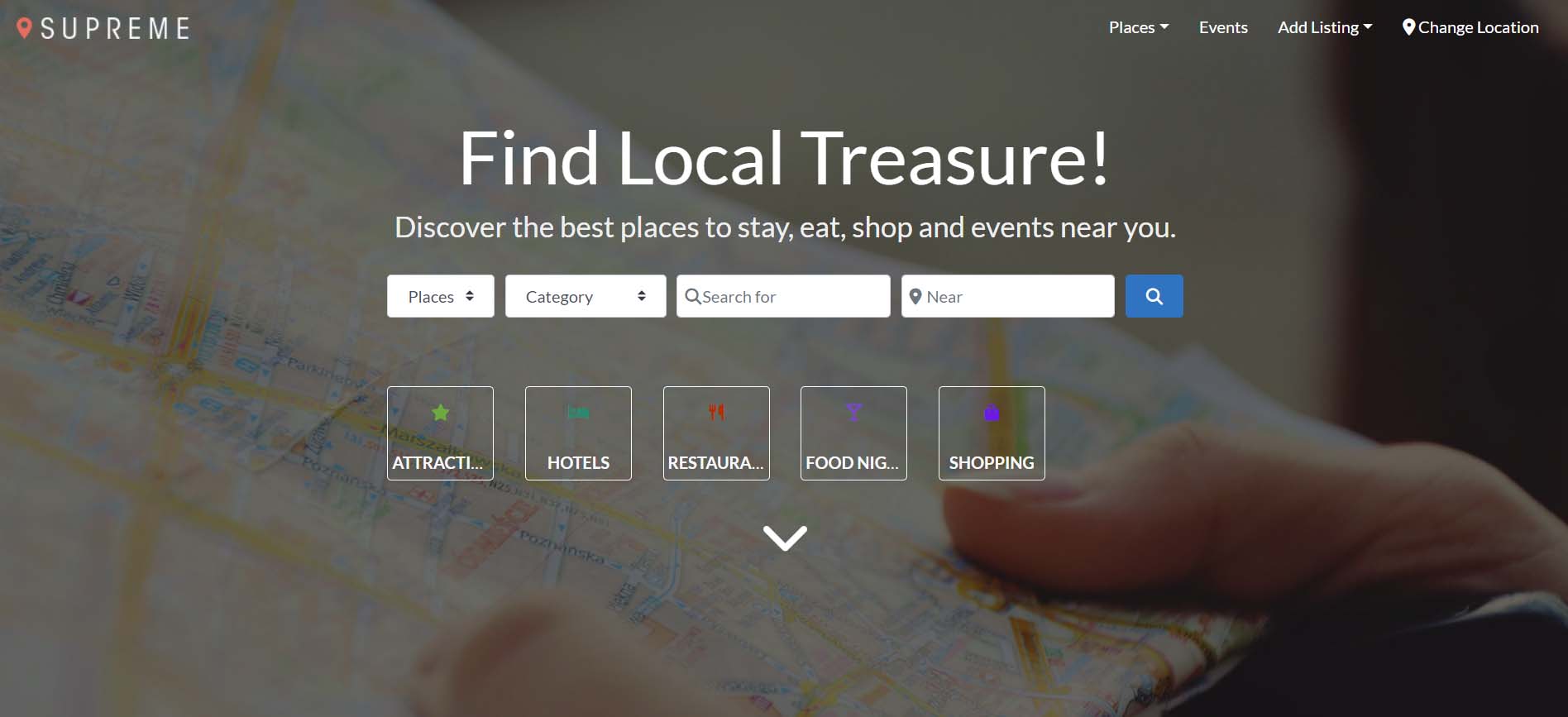 Geo Directory, l'un des meilleurs répertoire WordPress, ft. Supreme