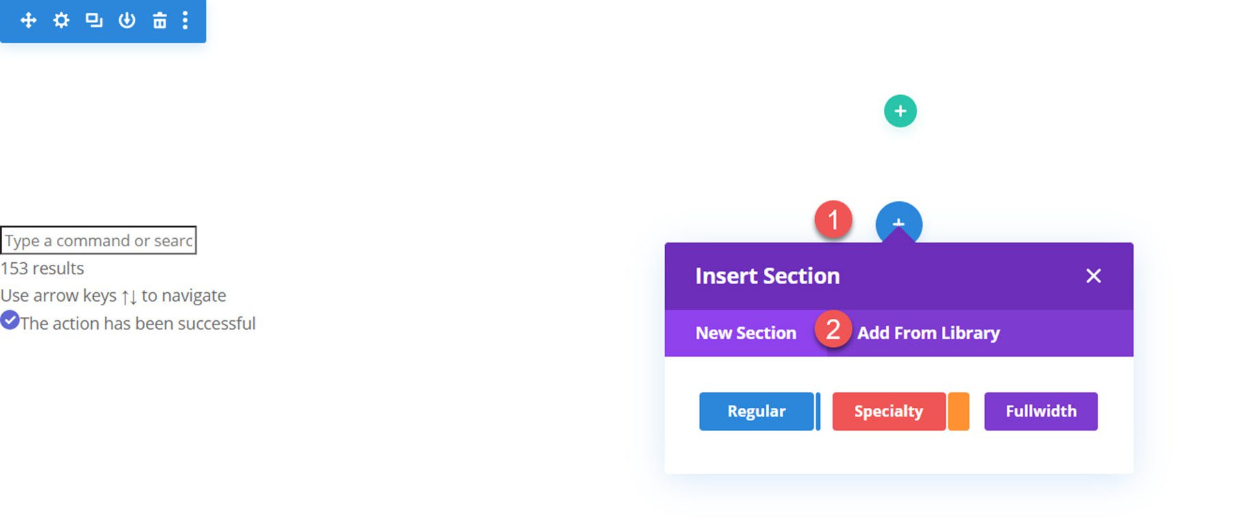 Divi 제품 하이라이트 Divi 타임라인 레이아웃 팩 설치 3