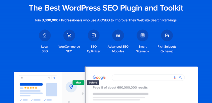 Tudo em Um SEO All in One SEO