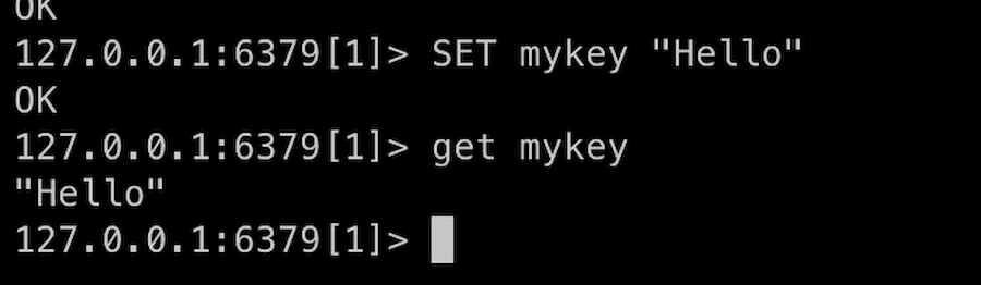 Вставка и извлечение данных из Redis