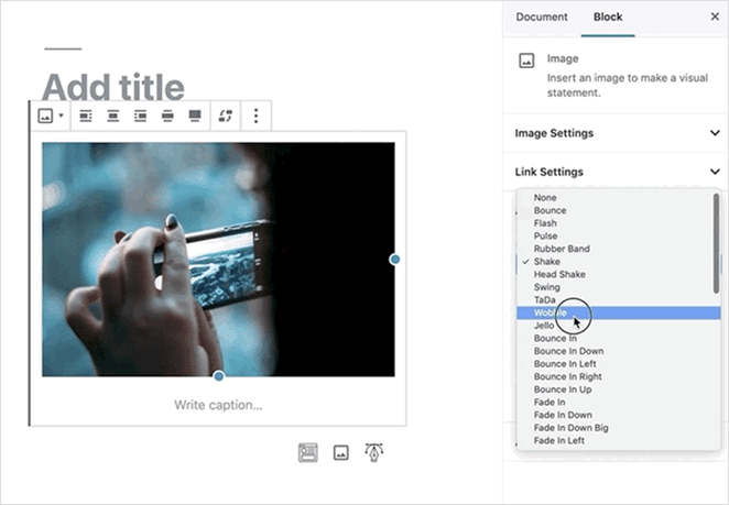 blocksanimationcssanimationsforgutenbergblocks SeedProd Blocks Animation CSS Animations for Gutenberg Blocks plugin