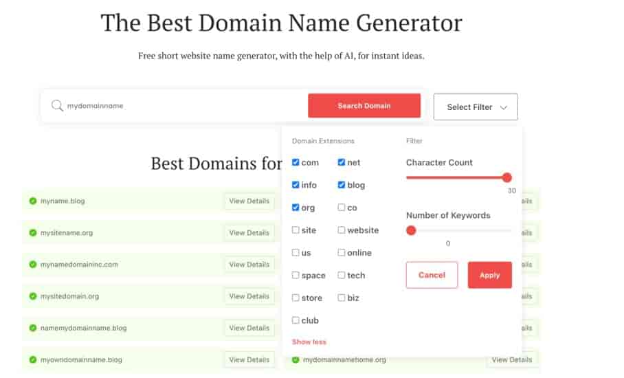 DomainWheel langkah 2