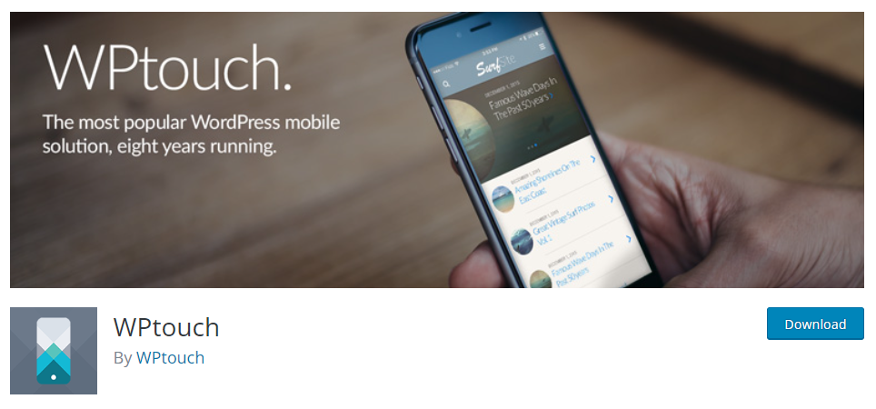 wptouch - mobil uyumlu WordPress eklentileri