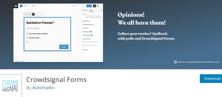Crowdsignal WordPress Anket Eklentisi