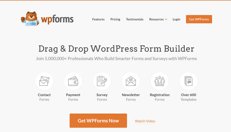 WPForms En İyi WordPress Anket Eklentisi