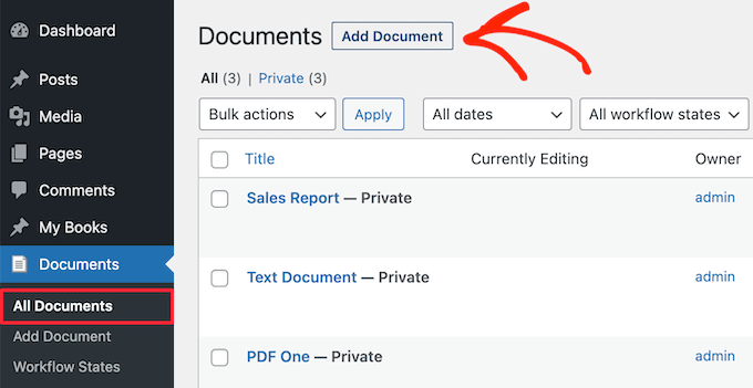 ドキュメント ライブラリ追加新規 Document library add new document