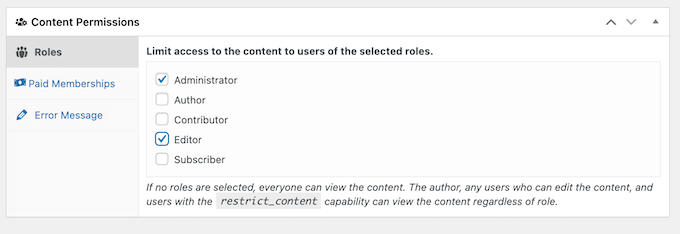 ユーザー ロールに基づくドキュメント アクセスの制限 Restricting document access based on user role