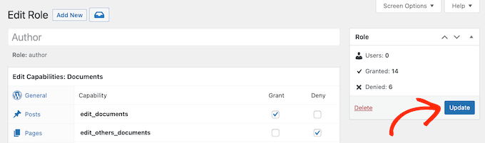WordPress でのカスタム ユーザー権限の保存 Saving custom user permissions in WordPress