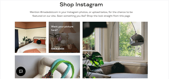 Przykład treści generowanych przez użytkowników Instagrama An example of Instagram user-generated content