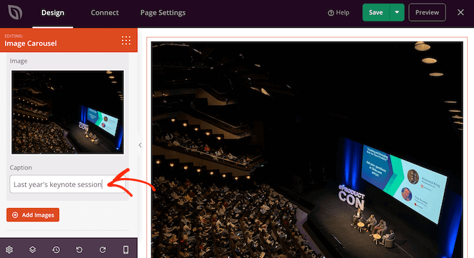 Dodawanie podpisów do suwaka obrazu w WordPress Adding captions to an image slider in WordPress