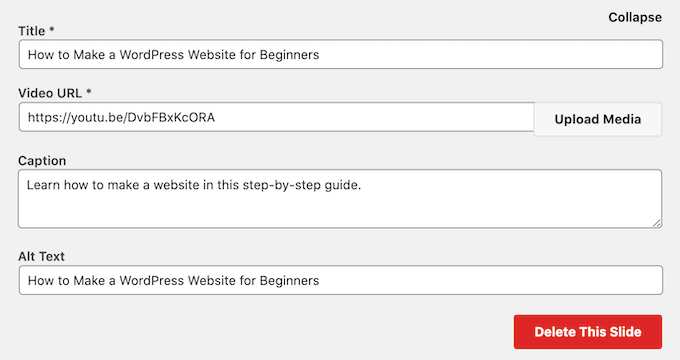 Dodawanie filmów do responsywnego slidera Adding videos to a responsive slider