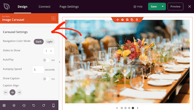 Dostosowanie ustawień karuzeli dla suwaka WordPress Customizing the carousel settings for your WordPress slider