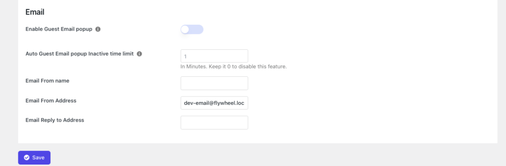 Müşterileri Geri Kazanmak için Arıza Korumalı Terk Edilmiş Sepet E-posta Stratejisi 12 A screenshot of email settings